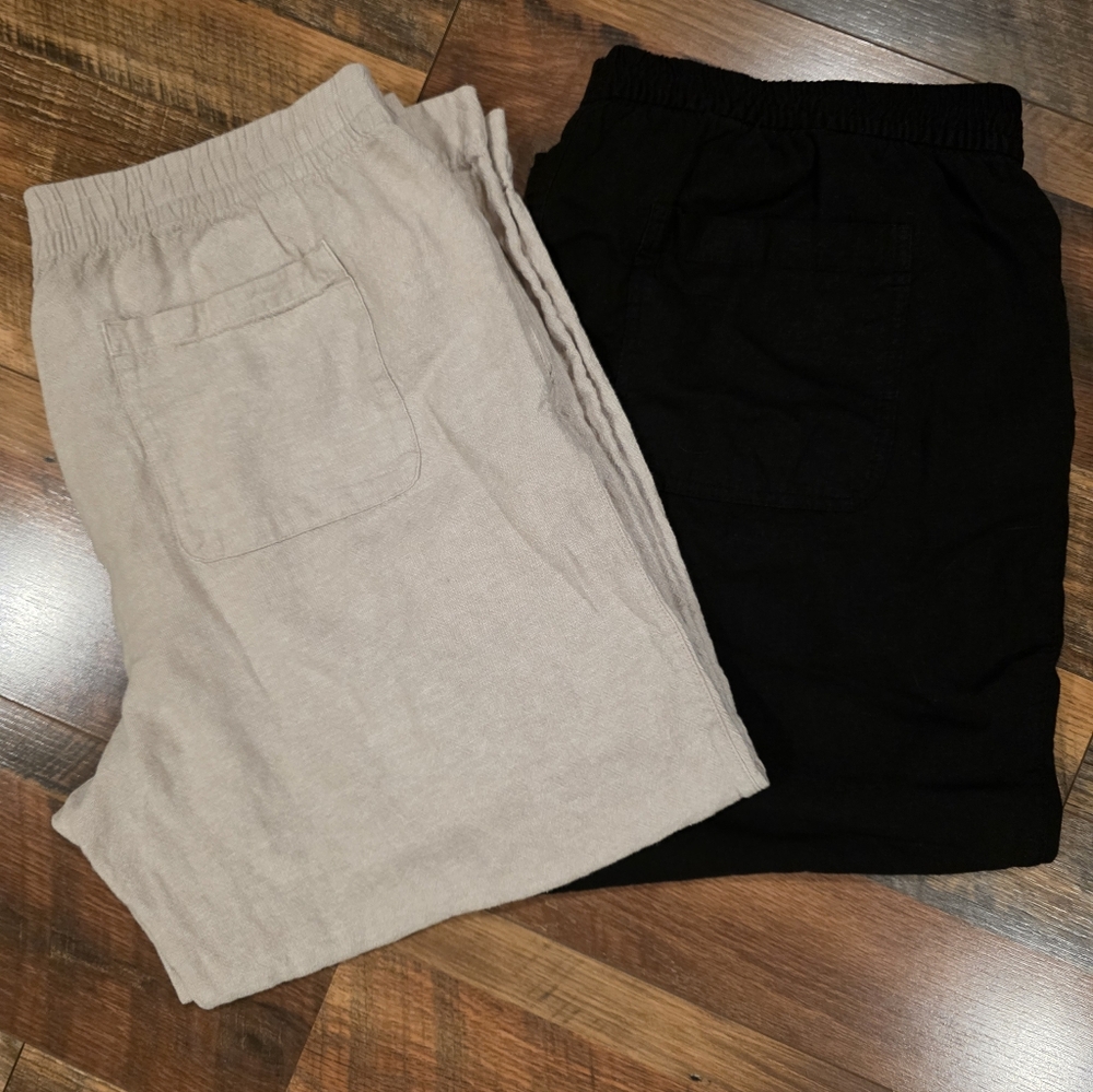 2 Pair Old Navy Linen Pants